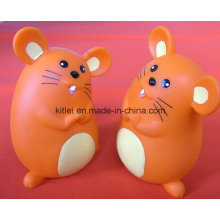 ICTI Mini PVC regalo de Navidad Lovely Customed juguete de plástico de ratón